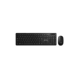 KIT TECLADO E MOUSE SEM FIO K-W20BK PRETO C3TECH