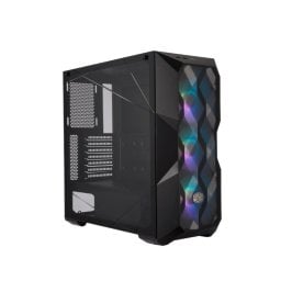 GABINETE GAMER MICRO ATX/ ATX/ MINI ITX / E-ATX SEM FONTE MASTERBOX TD500 MESH PRETO COOLER MASTER