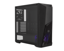 GABINETE ATX/MICRO ATX/MINI ITX SEM FONTE MASTERBOX K501L PRETO RGB COOLER MASTER