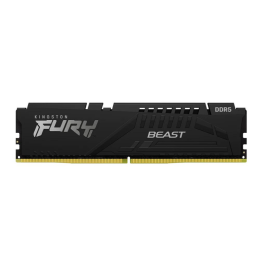 MEMORIA 8GB DDR5 5200MHZ CL40 KINGSTON FURY BEAST BLACK XMP 3.0 - DESKTOP - KF552C40BB-8