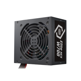 FONTE ATX 700W ELITE NEX W700 COM CABO DE FORCA PFC ATIVO 80 PLUS WHITE PRETO COOLER MASTER