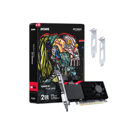 PLACA DE VIDEO PCYES GEFORCE EDGE R5 230 1X 2GB - 64 BITS - DVI/HDMI/VGA - LOW PROFILE - PPER230DR3LPBR
