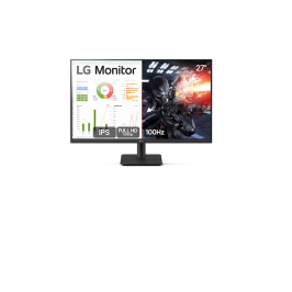 MONITOR GAMER LG 27 IPS FHD 100HZ 5 MS, 3-SIDE BORDERLESS, HDMI