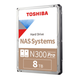 HD INTERNO 8TB TOSHIBA N300 PRO SATAIII 512MB HDWG780XZSTB