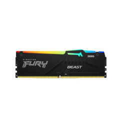 MEMORIA 32GB DDR5 6000MHZ CL30 KINGSTON FURY BEAST RGB XMP 3.0/AMD EXPO  - DESKTOP - KF560C30BBEA-32
