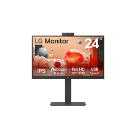 MONITOR LG 23,8 CORP IPS FHD SRGB99 5MS 100HZ PIVOT AJ ALT USB-C D