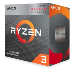 PROCESSADOR AMD RYZEN 3 5300G 4.0GHZ (4.2GHZ), 4 NUCLEOS, 8MB CACHE, AM4, COM COOLER, COM VIDEO, 100-100000253BOX