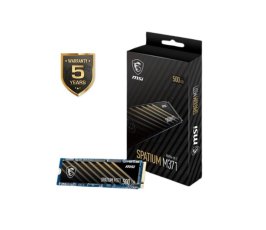 内蔵型SSD MSI SPATIUM M371 500GB SSD SSD MSI SPATIUM M371 500GB M.2 2280 NVME PCIE 3.0 LEITURA 2200MB/S