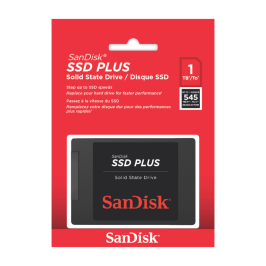 SSD SANDISK 1TB PLUS SATA3 2.5 7MM SDSSDA-1T00-G28 SDSSDA-1T00-G28