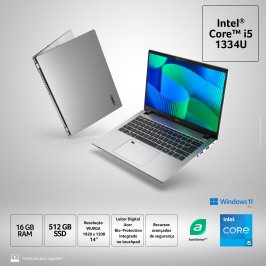 NOTEBOOK ACER TRAVELMATE TMP214-56-55XK INTEL CORE I5 1334U 16GB