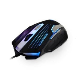 MOUSE OPTICO USB GAMER MG-11BSI PRETO/PRATA C3TECH