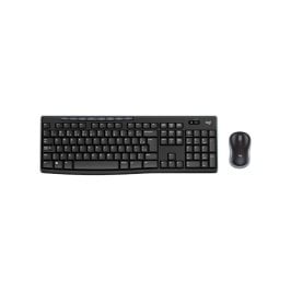 KIT TECLADO E MOUSE SEM FIO MK270 PRETO LOGITECH