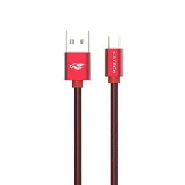 CABO USB X MICRO USB CB-200RD 2M VERMELHO C3TECH