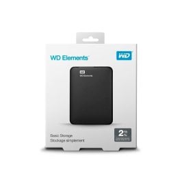 HD EXTERNO 2TB WESTERN DIGITAL ELEMENTS PRETO USB 3.0 WDBU6Y0020BBK