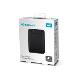 HD EXTERNO 4TB WESTERN DIGITAL ELEMENTS PRETO USB 3.0