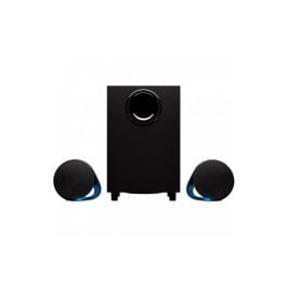 CAIXA DE SOM 2.1 USB/ CABO 3,5MM/BLUETOOTH G560 RGB LIGHTSYNC 120W RMS PRETO LOGITECH