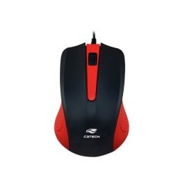 MOUSE OPTICO USB MS-20RD VERMELHO C3TECH