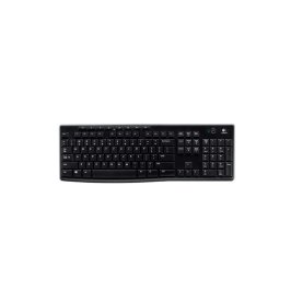 TECLADO S/FIO K270 PRETO/PRATA LOGITECH 920-004427 | Informatica