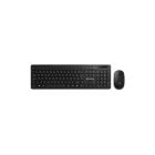 KIT TECLADO E MOUSE SEM FIO K-W20BK PRETO C3TECH