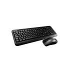 KIT TECLADO E MOUSE SEM FIO K-W60BK PRETO C3TECH