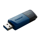 PEN DRIVE KINGSTON DATATRAVELER EXODIA 64GB PRETO/AZUL - USB 3.2 - DTXM/64GB