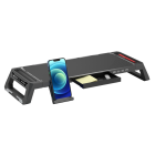 SUPORTE PARA MONITOR 4 USB BM-100BK PRETO C3TECH