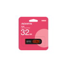 PEN DRIVE ADATA C008 32GB PRETO/VERMELHO - USB 2.0 - AC008-32G-RKD