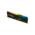 MEMORIA 32GB DDR5 5600MTS CL40 KINGSTON FURY BEAST RGB XMP 3.0 - DESKTOP - KF556C40BBA-32