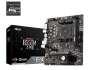 PLACA MAE MSI B550M-A PRO - AMD RYZEN AM4 - DDR4 - MATX - M.2 - HDMI/DVI