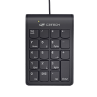 TECLADO USB NUMERICO KN-12BK PRETO C3TECH