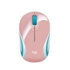 MOUSE OPTICO SEM FIO MINI M187 ROSA LOGITECH