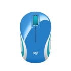 MOUSE OPTICO SEM FIO MINI M187 AZUL LOGITECH 