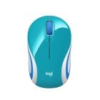 MOUSE OPTICO SEM FIO MINI M187 VERDE AZULADO LOGITECH