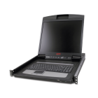 PAINEL LCD APC DE 19 COM MOUSE/TECLADO PARA RACK 1U AP5719