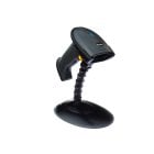 LEITOR DE CODIGO DE BARRAS LASER TANCA TL-220 USB PRETO COM PEDESTAL