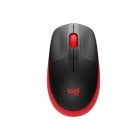 MOUSE OPTICO SEM FIO M190 PRETO/VERMELHO LOGITECH