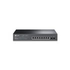 SWITCH TP-LINK SMART DE MESA/RACK 8 PORTAS GIGABIT POE+ E 2 PORTAS SFP JETSTREAM TL-SG2210MP